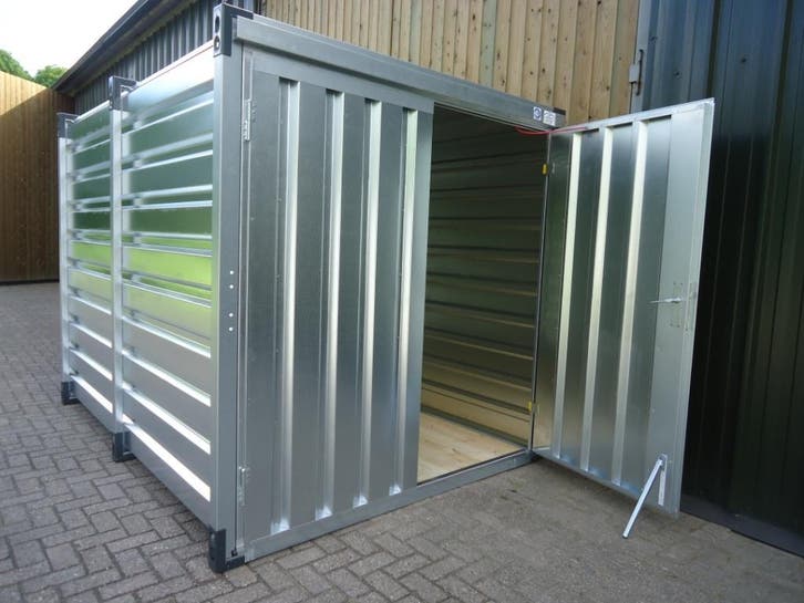 Schoolopslag Berging Zelfbouwcontainer Snelbouwcontainer, Doe-het-zelf en Verbouw, Containers