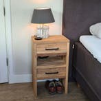 Bedkastje - nachtkastje 42x32x70cm - Naturel, Minder dan 50 cm, Overige typen, Nieuw, Ophalen of Verzenden