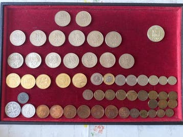 Polen. Lotto monete miste Polonia incluso argento (Zonder