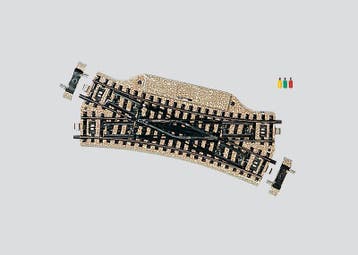 MARKLIN 5207 ELECTRISCHE DUBBELE KRUISWISSEL M H0, Nieuw