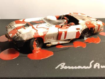 Bernard Aubertin (1934-2015) - Reliëf, Voiture Brûlée - 10