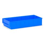 Magazijnbak kunststof met etikethouder stapelbaar, Ophalen of Verzenden