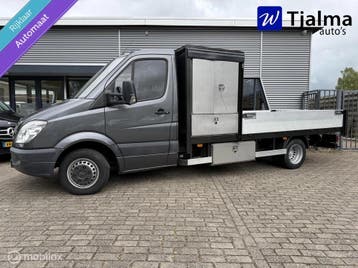 Zakelijke lease - Mercedes-Benz Sprinter pick up 313 2.2, Automaat, Euro 5, Stof, Gebruikt