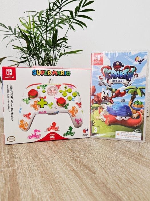 Nintendo - Switch - Mario Kart Racers Rematch + Kraken, Spelcomputers en Games, Spelcomputers | Overige Accessoires
