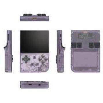 Anbernic RG35XX Transparant Purple (Nieuw), Spelcomputers en Games, Ophalen of Verzenden, Nieuw