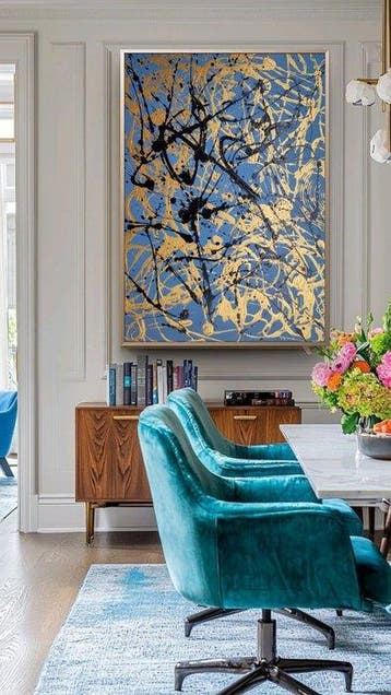 Lyora Art - NEXUS (XL) Acrylic painting - Hand signed - 2026, Antiek en Kunst