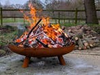 Gofire Lev vuurschaal cortenstaal 70 cm, Tuin en Terras, Vuurschalen, Verzenden, Nieuw