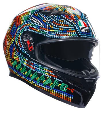 K3 Rossi Winter Test 2018 Motorhelm AGV, Motoren, Verzenden, Nieuw met kaartje