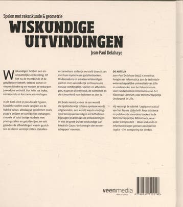 Wiskundige uitvindingen / Wetenschappelijke bibliotheek /, Boeken, Verzenden, Zo goed als nieuw, Jean-Paul Delahaye