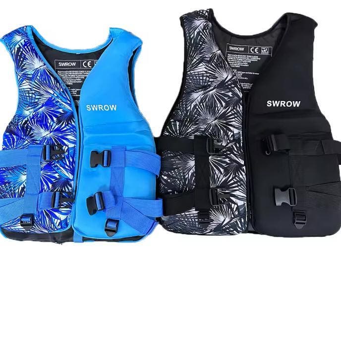 Neopreen Zwemvest Drijfvest Volwassenen Kinderen 20-100kg, Watersport en Boten, Windsurfen, Nieuw, Verzenden