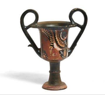 Oud-Grieks, Magna Graecia Apulische keramiek: enorme