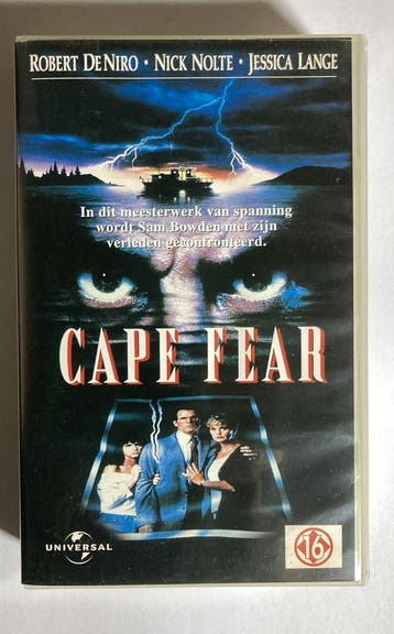 CAPE FEAR (VHS), Verzenden, Gebruikt