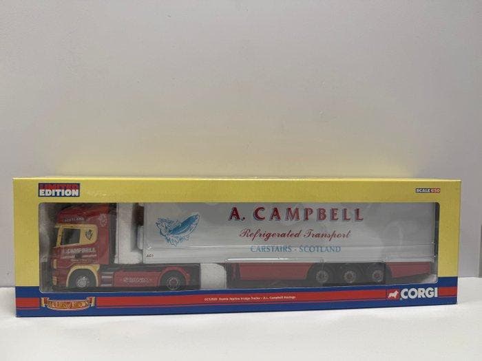 Corgi 1:50 - Model vrachtwagen - CC12920 - Scania Topline, Hobby en Vrije tijd, Modelauto's | 1:5 tot 1:12