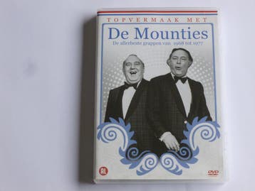 Topvermaak met De Mounties (DVD), Cd's en Dvd's, Dvd's | Cabaret en Sketches, Ophalen of Verzenden, Zo goed als nieuw