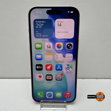 iPhone 15 Rose 128GB, Telecommunicatie, Mobiele telefoons | Apple iPhone, Verzenden, Gebruikt