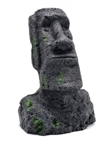 Paaseiland / Moai 22cm As-163 (Aquarium decoratie), Verzenden, Nieuw, Gevuld zeewateraquarium