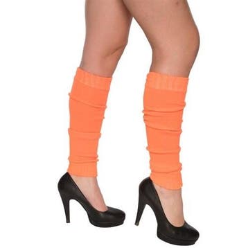 Beenwarmers Fluor Oranje, Kleding | Dames, Carnavalskleding en Feestkleding, Ophalen of Verzenden, Nieuw