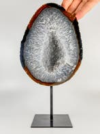 Large agate geode on stand Geode - Hoogte: 260 mm - Breedte: