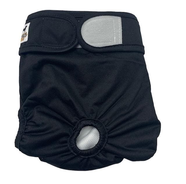 Loopsheidbroekje Zwart - Diverse maten (MedischLoopsheid), Dieren en Toebehoren, Hondenkleding, Hondenbroek, Nieuw, Ophalen of Verzenden