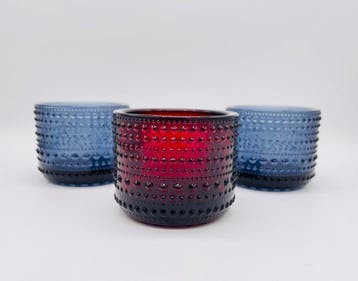 Iittala - Oiva Toikka - Kandelaar Kastehelmi (3) - Glas - 3