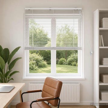 vidaXL Venetiaanse jaloezie Wit 120 x 160 cm 35 mm, Verzenden, Nieuw, Wit