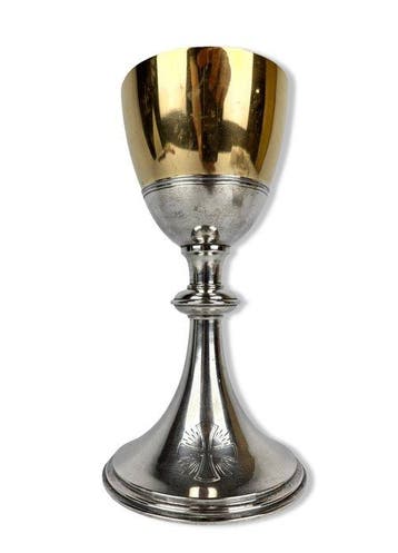 Kelk - Metaal, Verzilverd - Katholieke liturgie