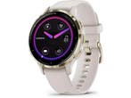 Garmin Venu 3S - Smartwatch - 41mm AMOLED - Goud Wit, Verzenden, Nieuw, Garmin