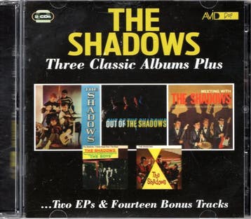cd - The Shadows - Three Classic Albums Plus..., Verzenden, Zo goed als nieuw