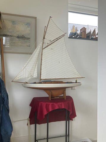Maritieme objecten - Juliette uit Nimes (Fr) - Hout, Katoen