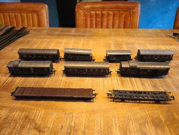 Fleischmann H0 - Model treinwagon (9) - Oude patina, licht, Hobby en Vrije tijd, Nieuw