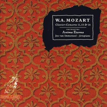 W.A. Mozart, Anima Eterna, Jos van Immerseel - Clavier-Conce, Ophalen of Verzenden, Gebruikt