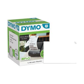 Dymo 2166659 brede adresetiketten 102 x 210 mm DHL, Verzenden, Nieuw, Dymo