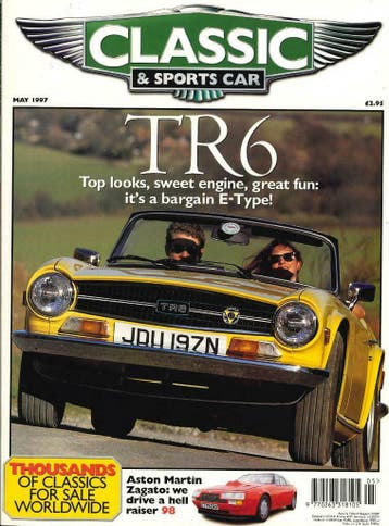 Classic & Sportscar TR6 P1800 6/25/40 SIATA V8, Verzenden, Gelezen, Algemeen