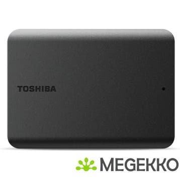 Toshiba Canvio Basics 2TB Zwart, Computers en Software, Verzenden, Nieuw, Toshiba