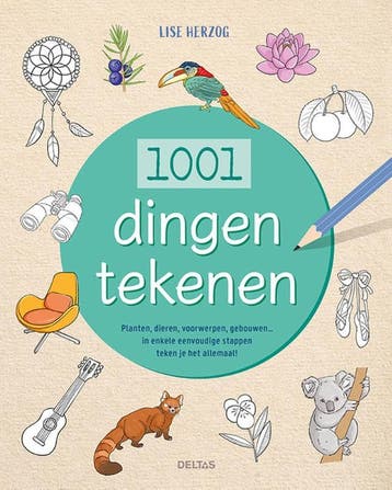 1001 Dingen Tekenen | Lise Herzog | Nieuw, Ophalen of Verzenden, Nieuw, Lise Herzog