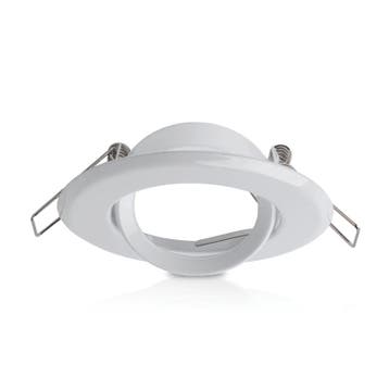 INBOUWSPOT KANTELBAAR | Ø65mm | GU10 / MR16 | IP22 | WIT, Nieuw