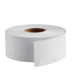 30x50mm - Witte Kartonnen Labels op Rol / Hangetiketten