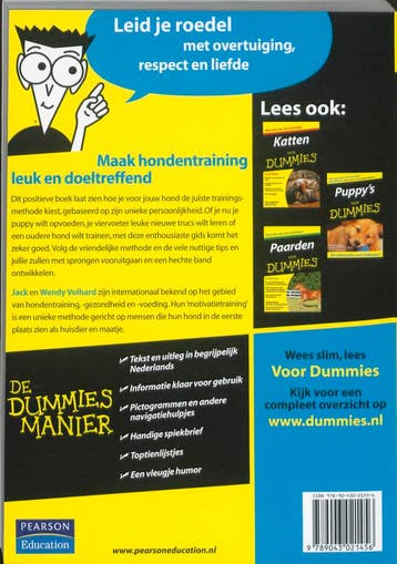 Voor Dummies / Honden opvoeden en trainen / Voor Dummies, Verzenden, Zo goed als nieuw, Jacky Volhard