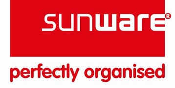 Sunware Q-line Opbergbox Transparant/Grijs 10 liter Set van, Ophalen of Verzenden, Nieuw