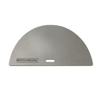 Compact halvemaanvormige RVS Griddle, Verzenden, Nieuw
