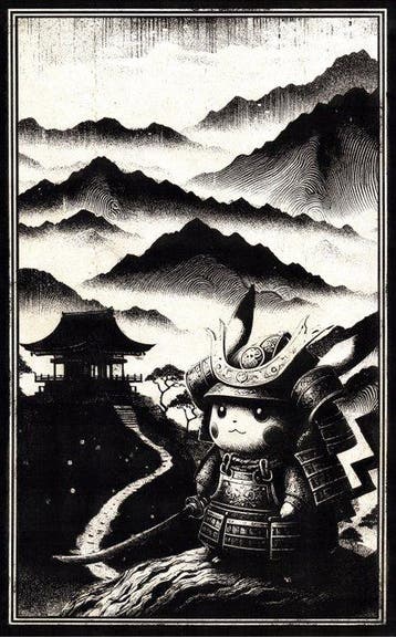Æ (XX-XXI) - Set of 3 – Pikachu – “Sakura Sentinel · Sacred, Nieuw