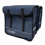 Cycloni Dubbele Fietstas - 35L - Waterafstotend - Blauw, Ophalen of Verzenden, Nieuw, Cycloni