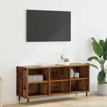 vidaXL TV-kast 103,5 x 30 x 50 cm Oud Hout Bewerkt hout, Minder dan 50 cm, Verzenden, Nieuw, Minder dan 100 cm