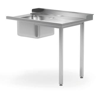 Laadtafel Met Gootsteen Voor Vaatwassers, Hendi, Linkerzijde, Ophalen of Verzenden, Nieuw