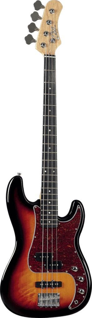 EKO VPJ280 P-bas basgitaar Sunburst, Verzenden, Nieuw