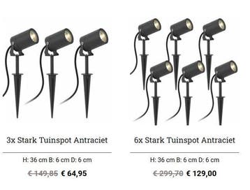 Lampen aanbiedingen voor black friday prijzen, Tuin en Terras, Overige materialen, Gebruikt, Bewegingssensor, Minder dan 50 watt