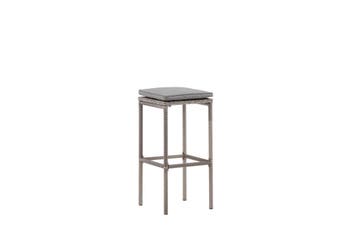 Barkruk Noud - Grijs Wicker - 75cm - The Outsider, Verzenden, Nieuw