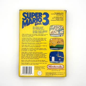 Super Mario Bros. 3 - Nintendo NES - PAL FAH - Boxed (No M…, Spelcomputers en Games, Ophalen of Verzenden, Zo goed als nieuw