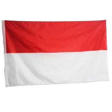 Vlag Indonesië / Monaco 90x150cm, Verzenden, Nieuw
