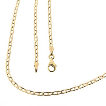 Midas gouden marine schakelketting, Ophalen of Verzenden, Gebruikt, Overige kleuren, Goud
